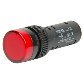 红色螺钉型指示灯